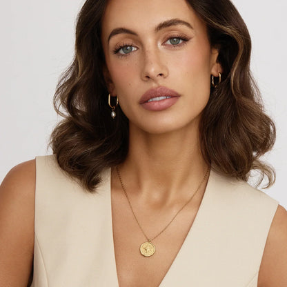 Golden Compass Necklace