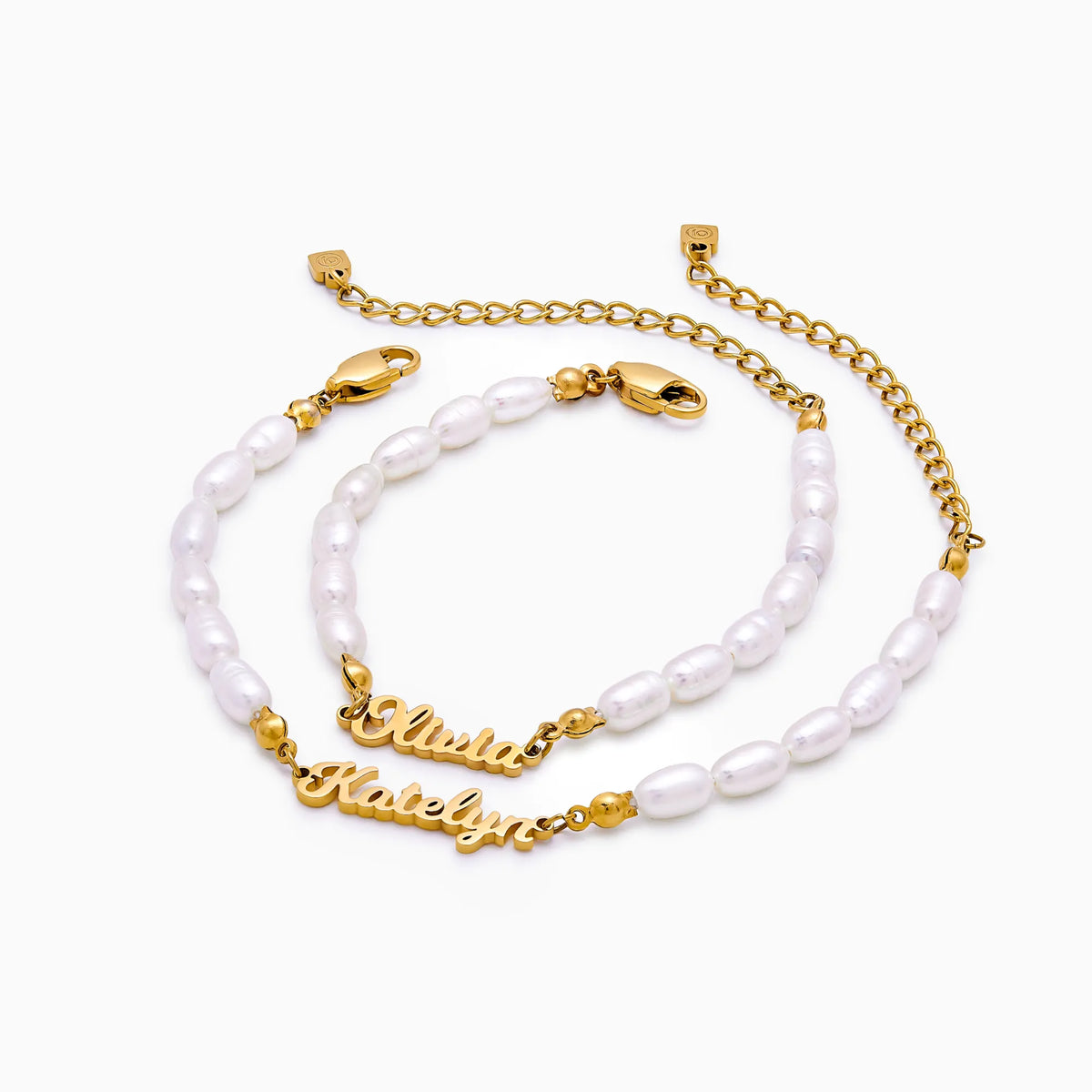 Freshwater Pearl Name Bracelet